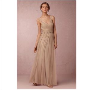 BHLDN Long Bridesmaid Dress